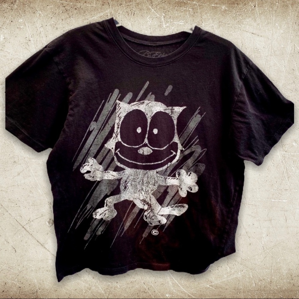 BC Ethic Felix The Cat Graphic Tee Size L